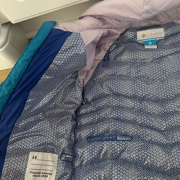 children’s Columbia down puffer jacket.  New with tags never worn. - Picture 6 of 8